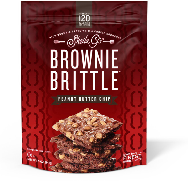 쉐일라지스 브라우니 브리틀 피넛 버터 칩, 142g, 1개, 1개