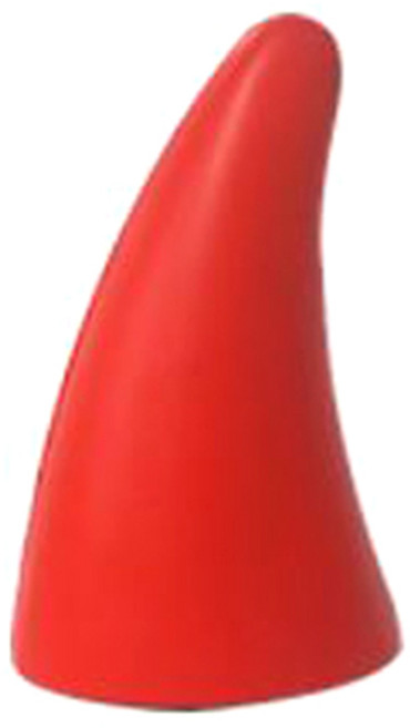 3D 입체 차량용 스티커 악마뿔, 레드, 1개