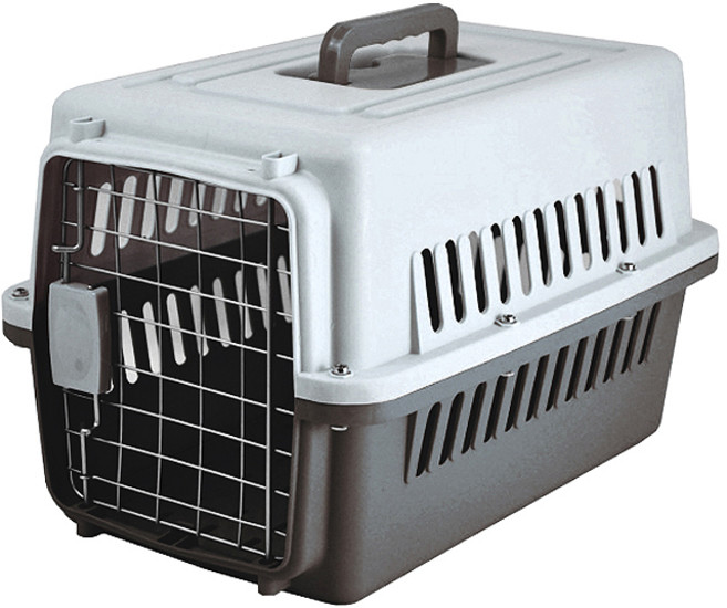 블럭마트 애완동물 이동장 하드캐리어, 블랙, 1개