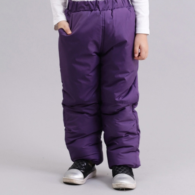 래시플 주니어 아동용 패딩 눈썰매 방수 스키 바지