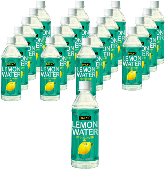 데일리C 레몬워터, 500ml, 20개
