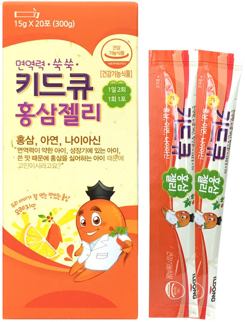 일동제약 키드큐 홍삼젤리, 300g, 1개