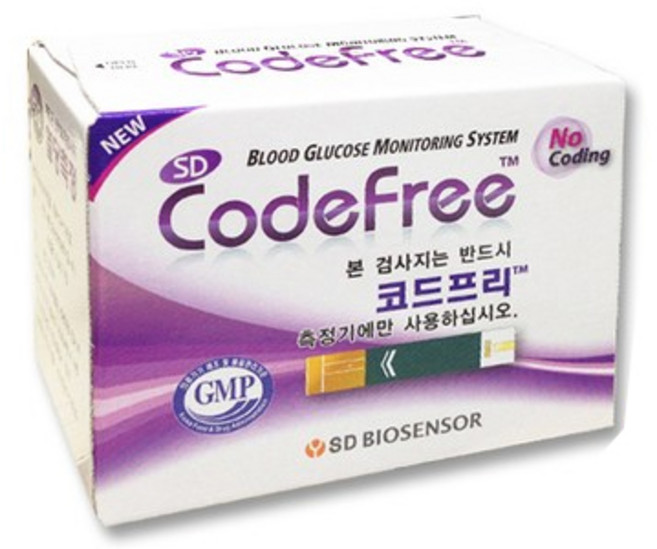 에스디바이오센서 코드프리 혈당 측정 검사지, 1개, 50개입