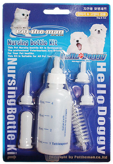 헬로도기 애견 젖병세트, 1개
