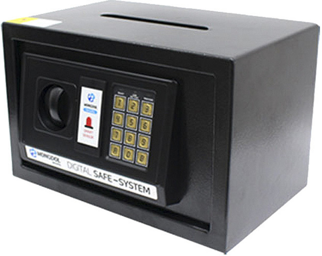 오에이데스크 디지털 충격 감지 안전 금고 20D, 블랙
