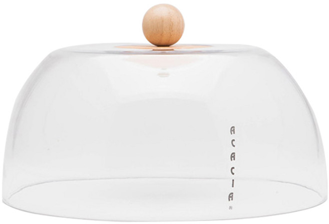 아카시아 푸드 커버 대, 혼합 색상, 1개