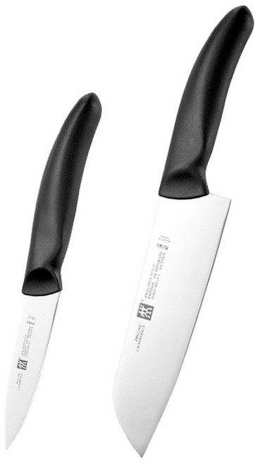 즈윌링 스타일 칼 2종 세트 HK32443-000, 1세트, 아시아형 식도 18cm + 과도 9cm