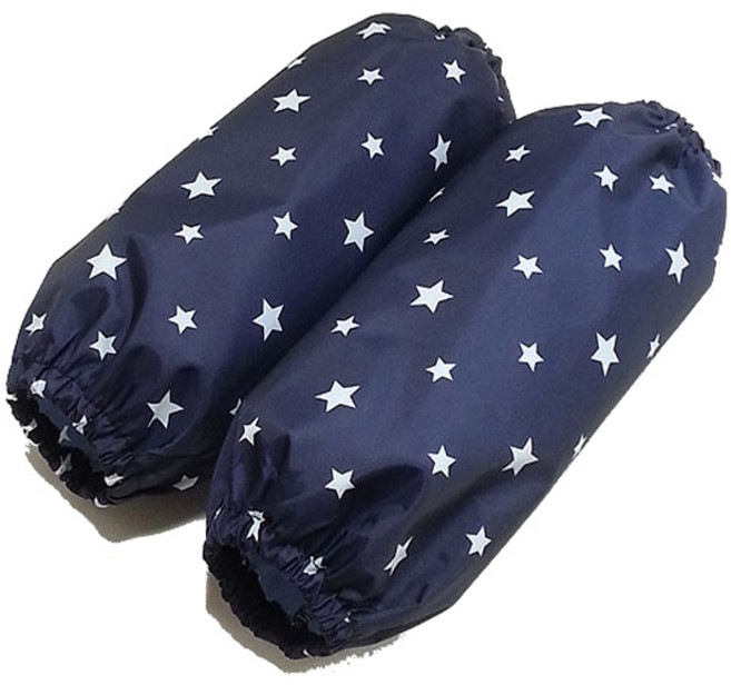 플리에 아동용 회색별 팔토시 1개, 곤색