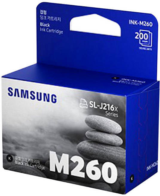 삼성전자 잉크젯프린터 정품 잉크, 검정(INK-M260), 1개