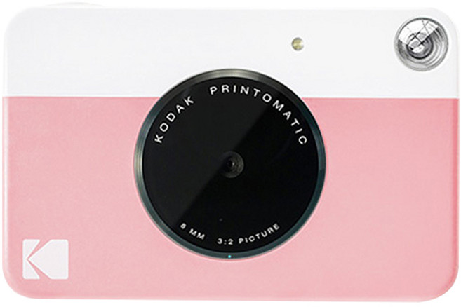 코닥 PRINTOMATIC 디지털 즉석 카메라, Rodomatic(핑크), 1개