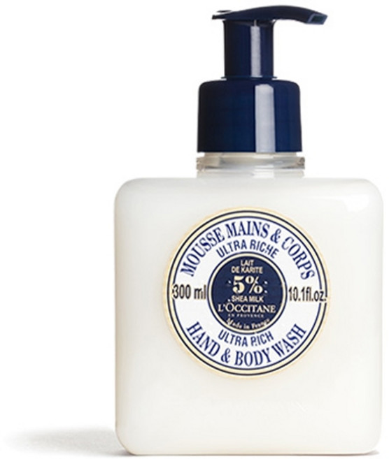 록시땅 시어버터 엑스트라 젠틀 핸드&바디워시, 300ml, 1개
