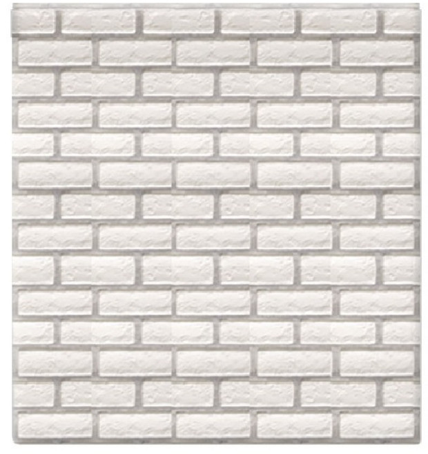 엘트리 더 리얼한 브릭 폼블럭, 화이트믹스, 1개