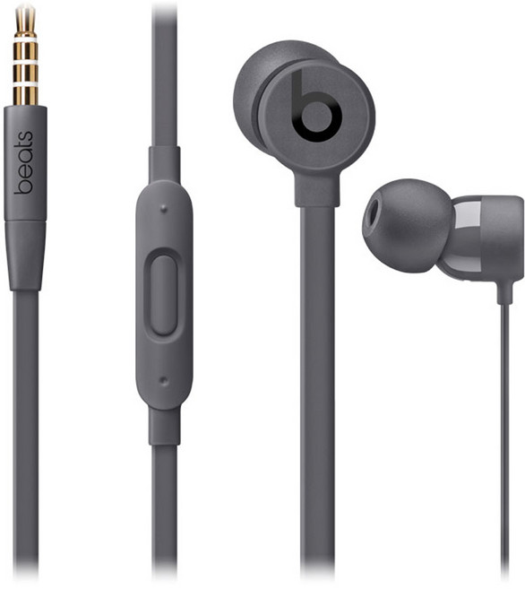 비츠바이닥터드레 유선 이어폰 3.5mm, urBeats3, 그레이