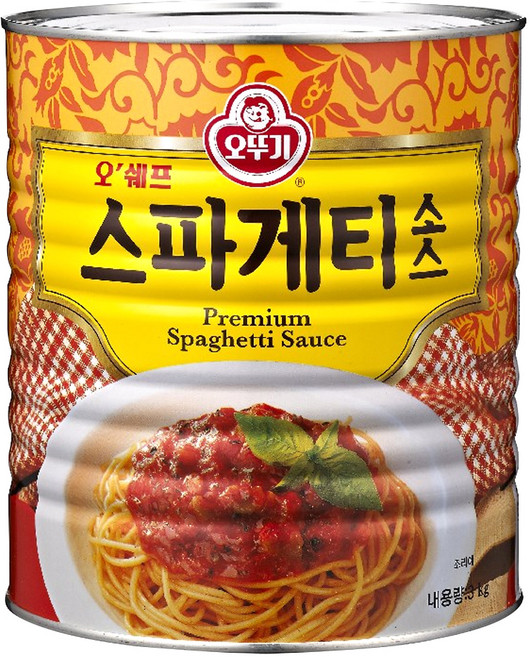 오뚜기 오쉐프 스파게티 소스, 3kg, 1개