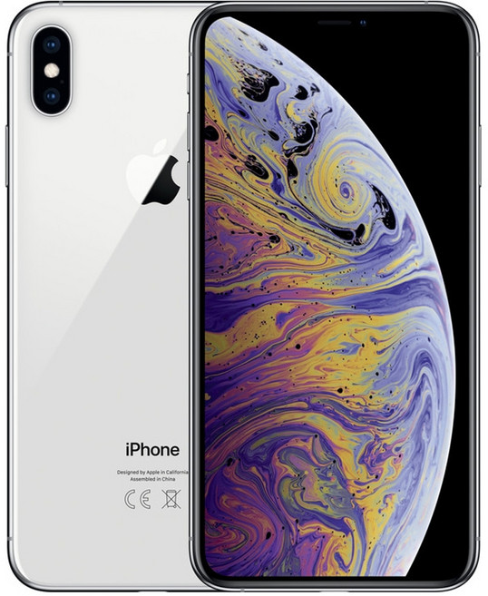 Apple 아이폰 XS Max 자급제, 실버, 512GB