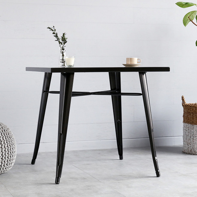 마켓비 800 빈티지테이블 T1101-80, 블랙