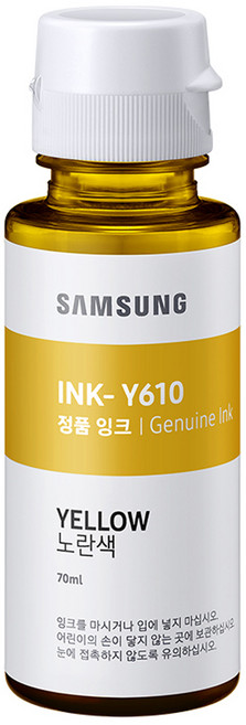 삼성전자 잉크젯 프린터용 정품잉크 INK-Y610, 노란색, 1개