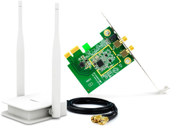 ipTIME 무선랜카드 데스크탑용, A2000PX-MU, 1