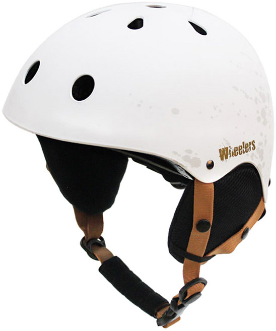 휠러스 운동용 안전 헬멧 WH-90, 화이트, 1개