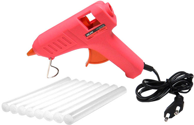 글루건 대 40W + 글루스틱 8p, 1세트