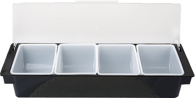 바이굿즈 가니쉬 4구 빈 양념통, 1세트, 가니쉬케이스 + 양념통 빈(중) 4p