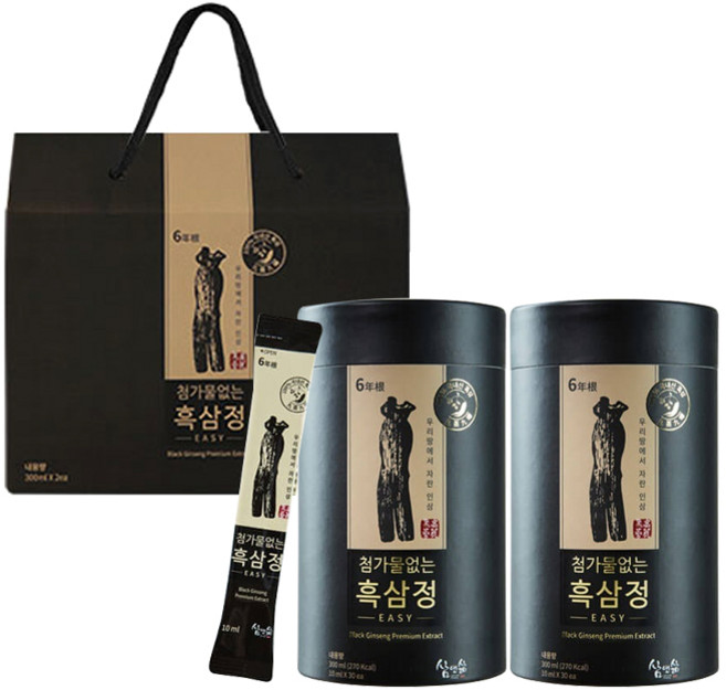 삼앤삶 첨가물 없는 흑삼정 EASY, 10ml, 60개