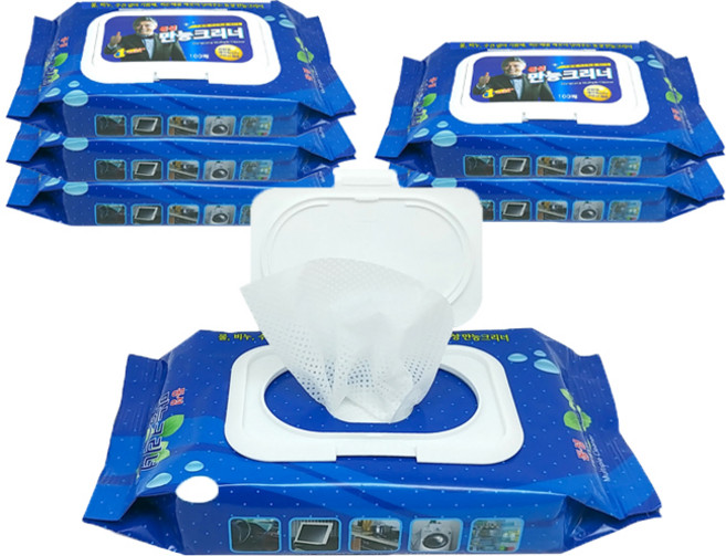 동성크리너 만능크리너 캡형 100매, 6개