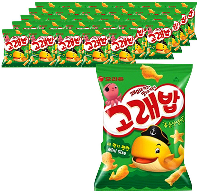 고래밥 볶음양념맛, 20g, 30개
