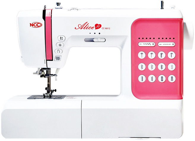 NCC 앨리스 10 재봉틀, CC-6612, 혼합색상