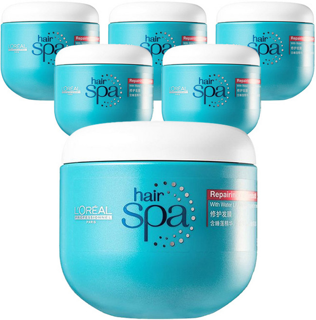 로레알프로페셔널 헤어스파 리페어링 크림바스 트리트먼트, 500ml, 6개