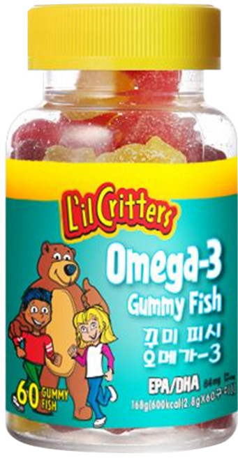 꾸미바이트 꾸미 피시 오메가-3, 60정, 1개