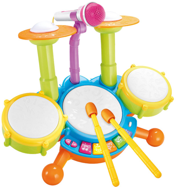 비앤씨 아이와 드럼세트, 혼합색상, 1개