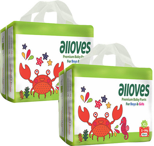 올러브 프리미엄 팬티형 기저귀 남녀공용, 특대형(XL), 76매