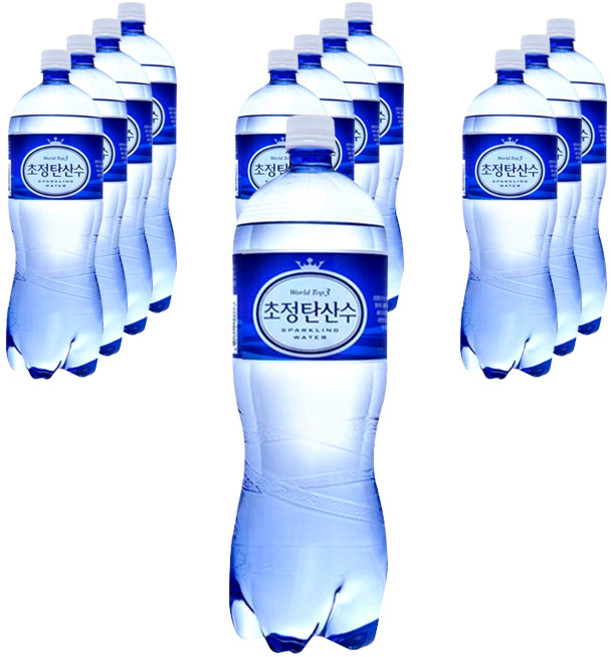 초정탄산수 플레인, 1.5L, 18개