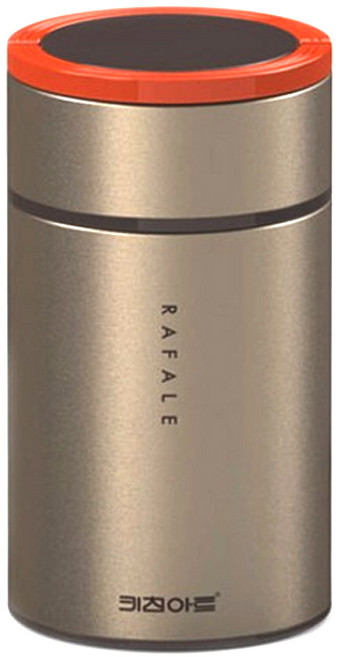 키친아트 라팔 보온보냉병, 골드메탈, 800ml, 1개