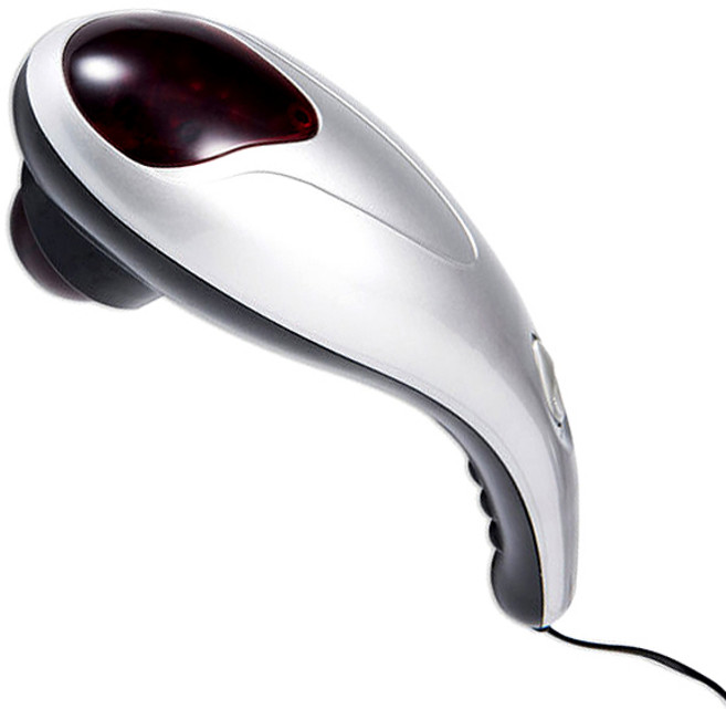 맥스 핸디형 파워 안마기, IS-1004W, 블랙 + 그레이