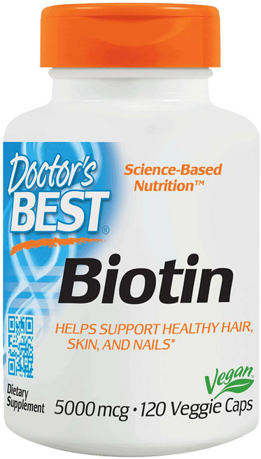 닥터스베스트 비오틴 5000mcg 베지 캡, 120정, 2개