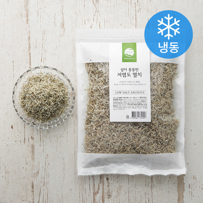 살이 통통한 저염도 멸치 (냉동), 300g, 1개