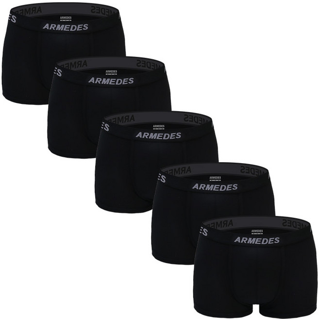 아르메데스 남성용 기능성 드로즈 팬티 5P 세트 AR-02