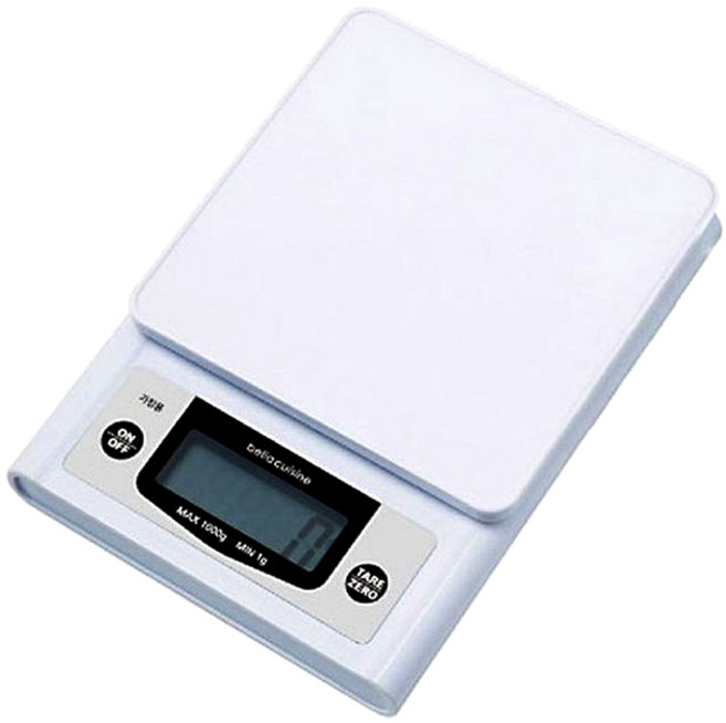 [벨라쿠진] 주방 미니저울1kg/전자저울, G1-0167