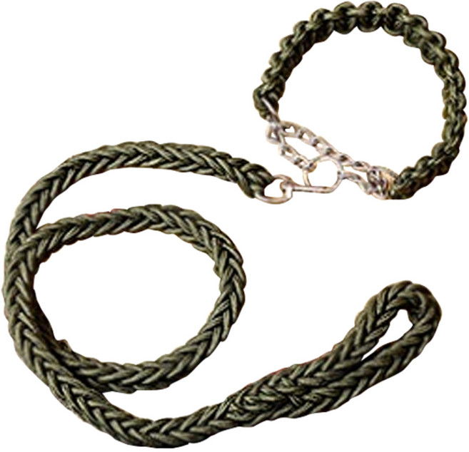 블럭마트 대형견 로프목줄세트, 색상번호10, 1세트