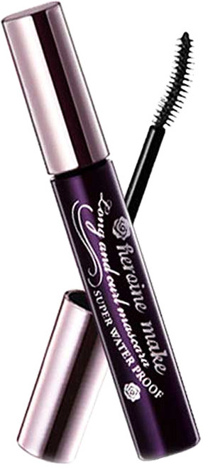 키스미 히로인 메이크 롱앤컬 마스카라 슈퍼 워터프루프 6 g, 01 딥블랙, 1개