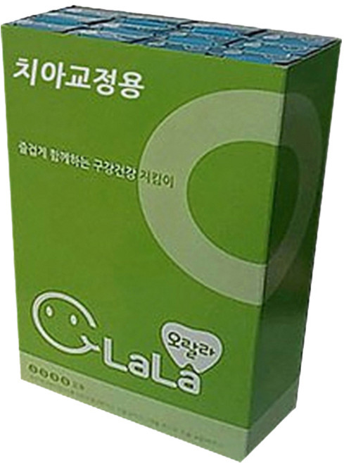 오랄라 교정용칫솔 랜덤발송, 12개입, 1세트