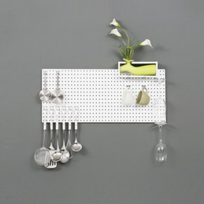 타공판닷컴 인테리어 원형 타공판 500 x 1500 mm, 1개, 블랙