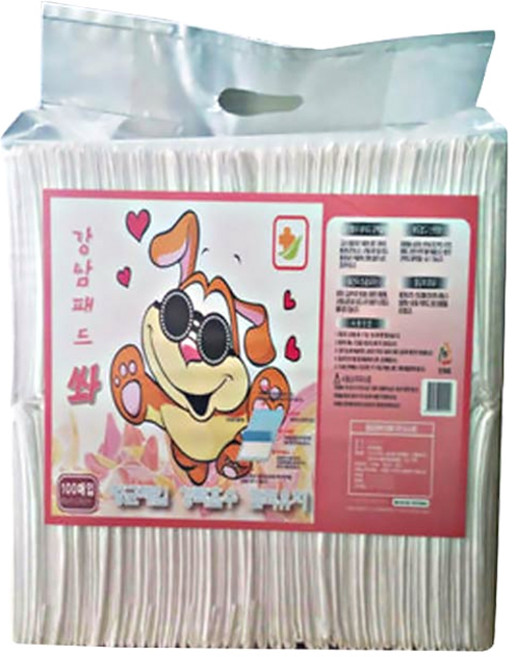 강남패드 쏴 배변 패드 18g, 100개입, 1개