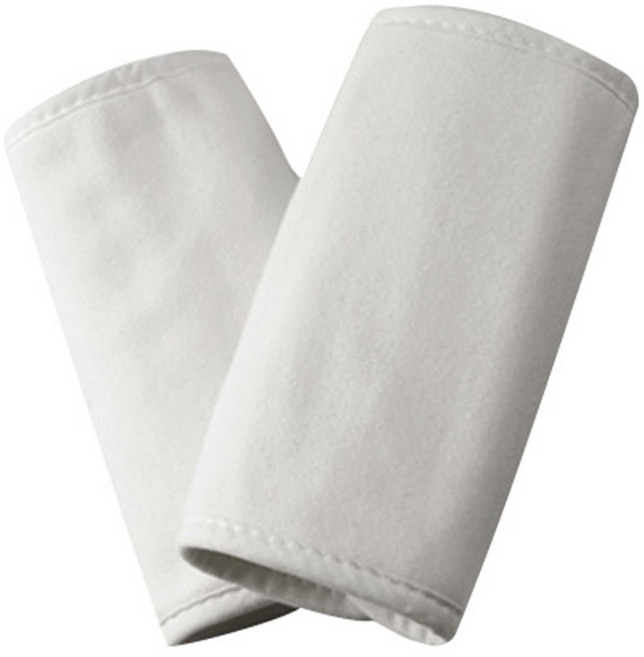 에르고베이비 침받이 패드, COTTON CREAM, 2개