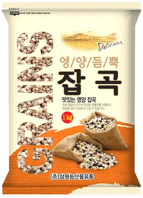 삼원농산 2019년 영양듬뿍 잡곡 율무, 1kg, 1개