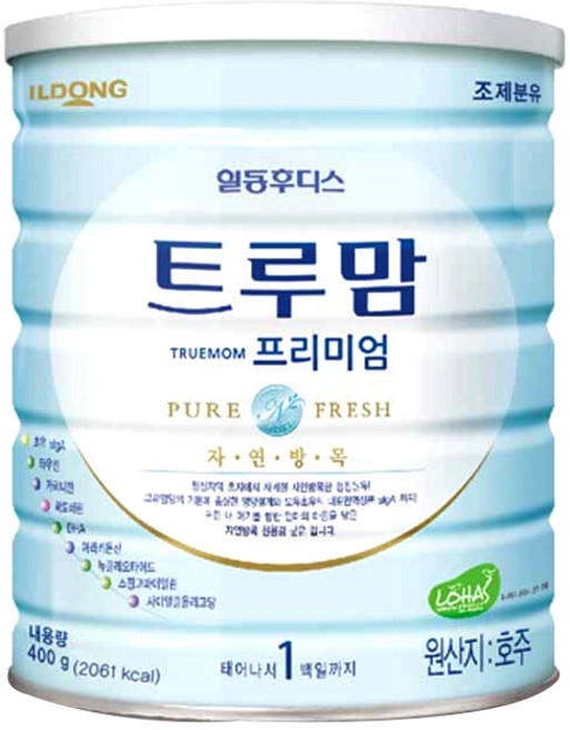 일동후디스 트루맘 프리미엄 분유 1단계, 800g, 1개
