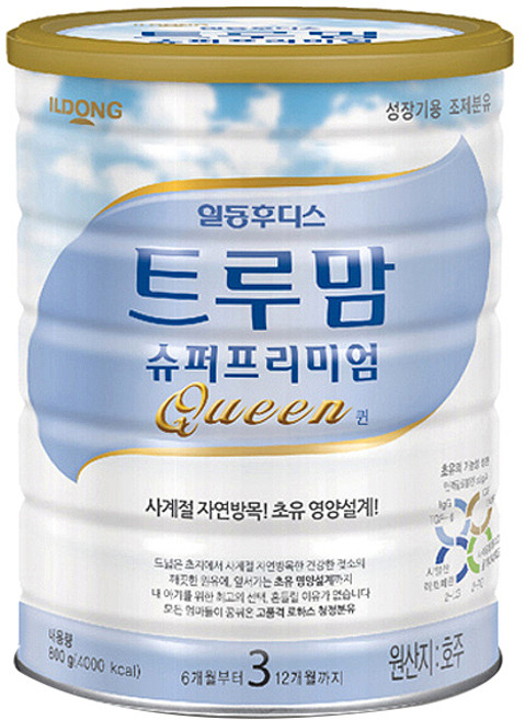 일동후디스 트루맘 슈퍼프리미엄 퀸 3단계, 1개, 800g