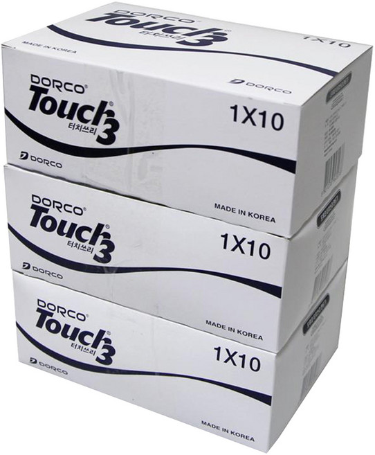 도루코 터치3 일회용 면도기 1개입, 1개, 30개입